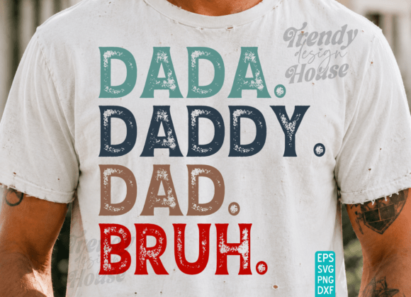 DADA DADDY DAD BRUH PNG: An Embroidery Designer's Take