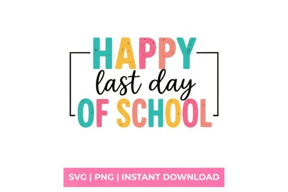 Happy Last Day of School Colorful Retro: A Real Embroidery Review
