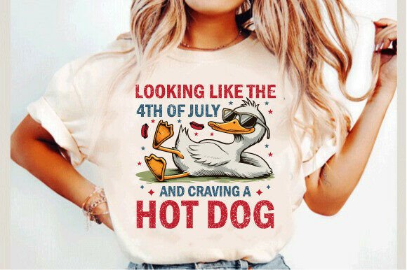 Patriotic Goose Hot Dog PNG: Graphics & T-Shirt Review