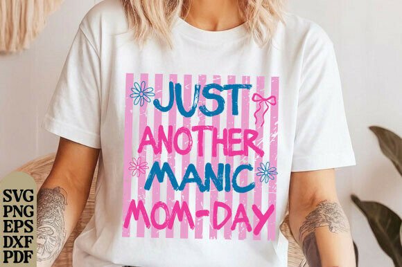 Preppy Mother’s Day PNG: Funny Mom Graphics for T-Shirt Designs
