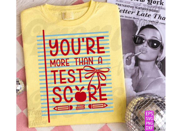 Striped Test Day Graphics for T-Shirt Designs